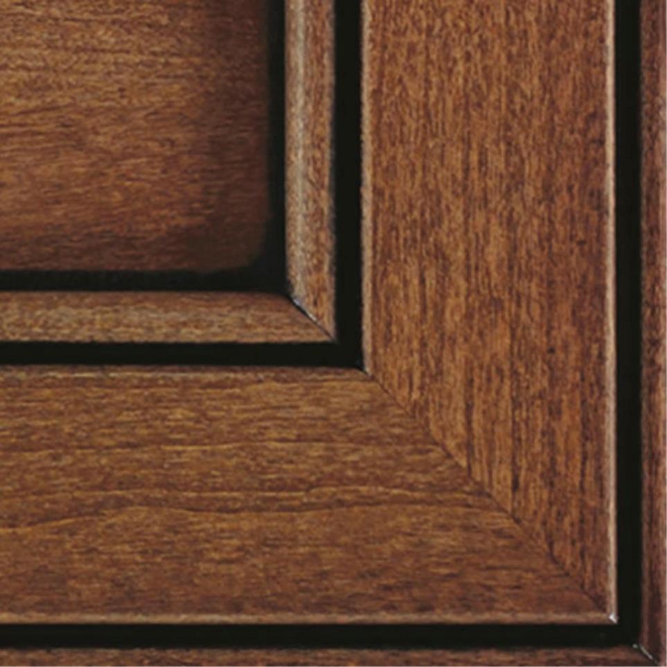Square Toffee Black Glaze Glaze - Stain Square Cabinets