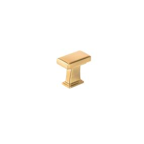 Knob Aurum Brushed Gold Brass / Gold Knobs