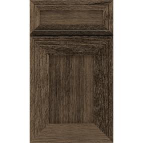 Square Gunny Relic Dark Finish Square Cabinets