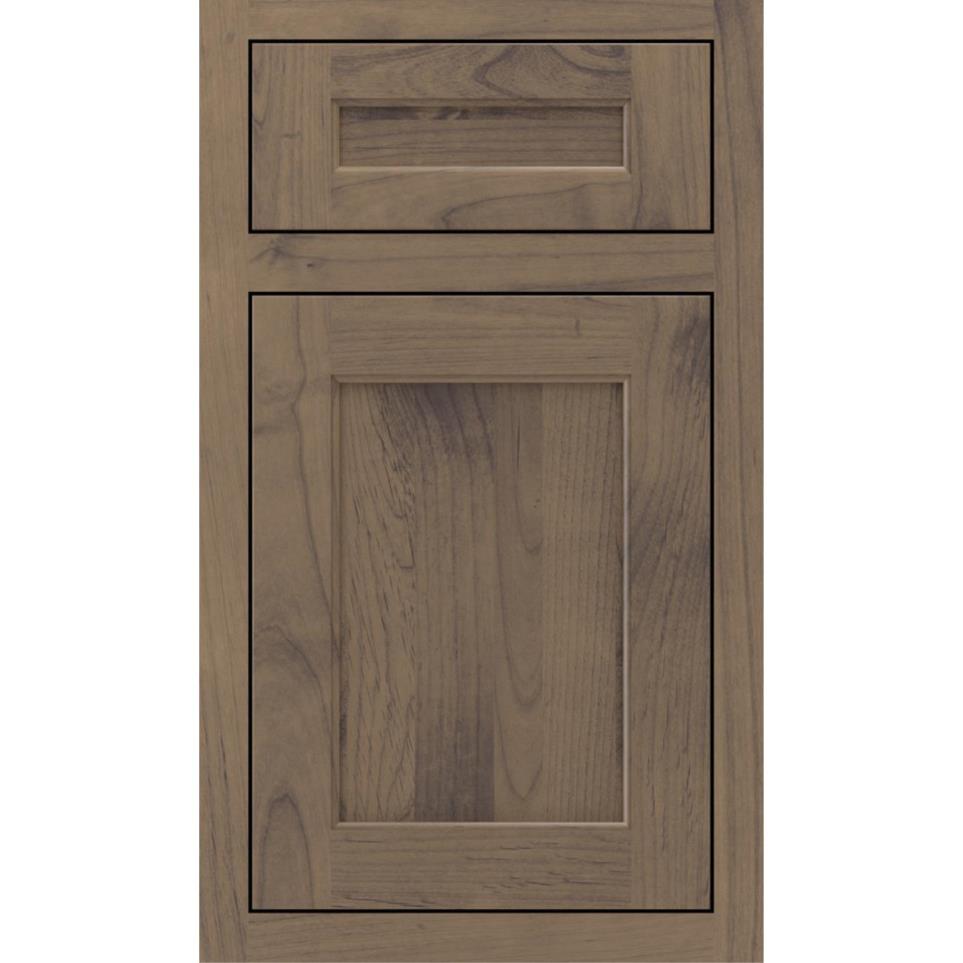 Square Cliff Medium Finish Square Cabinets