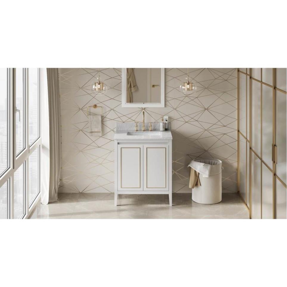 Base with Sink Top White White Vanities