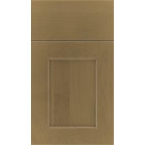 Square Frappe Medium Finish Square Cabinets