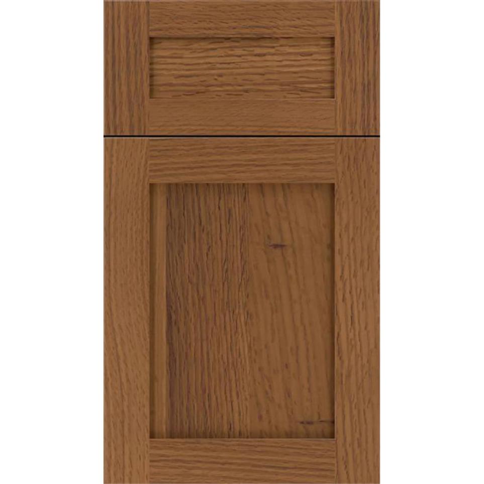 Square Tuscan Light Finish Square Cabinets