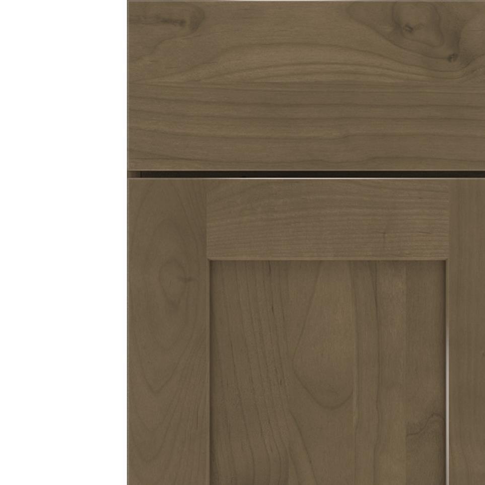 Square Morel Medium Finish Square Cabinets