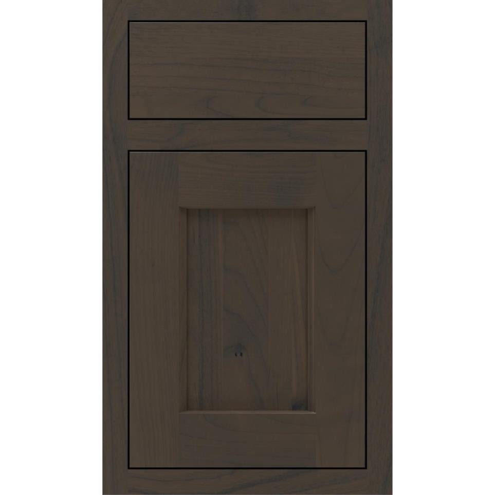 Square Shadow Dark Finish Square Cabinets