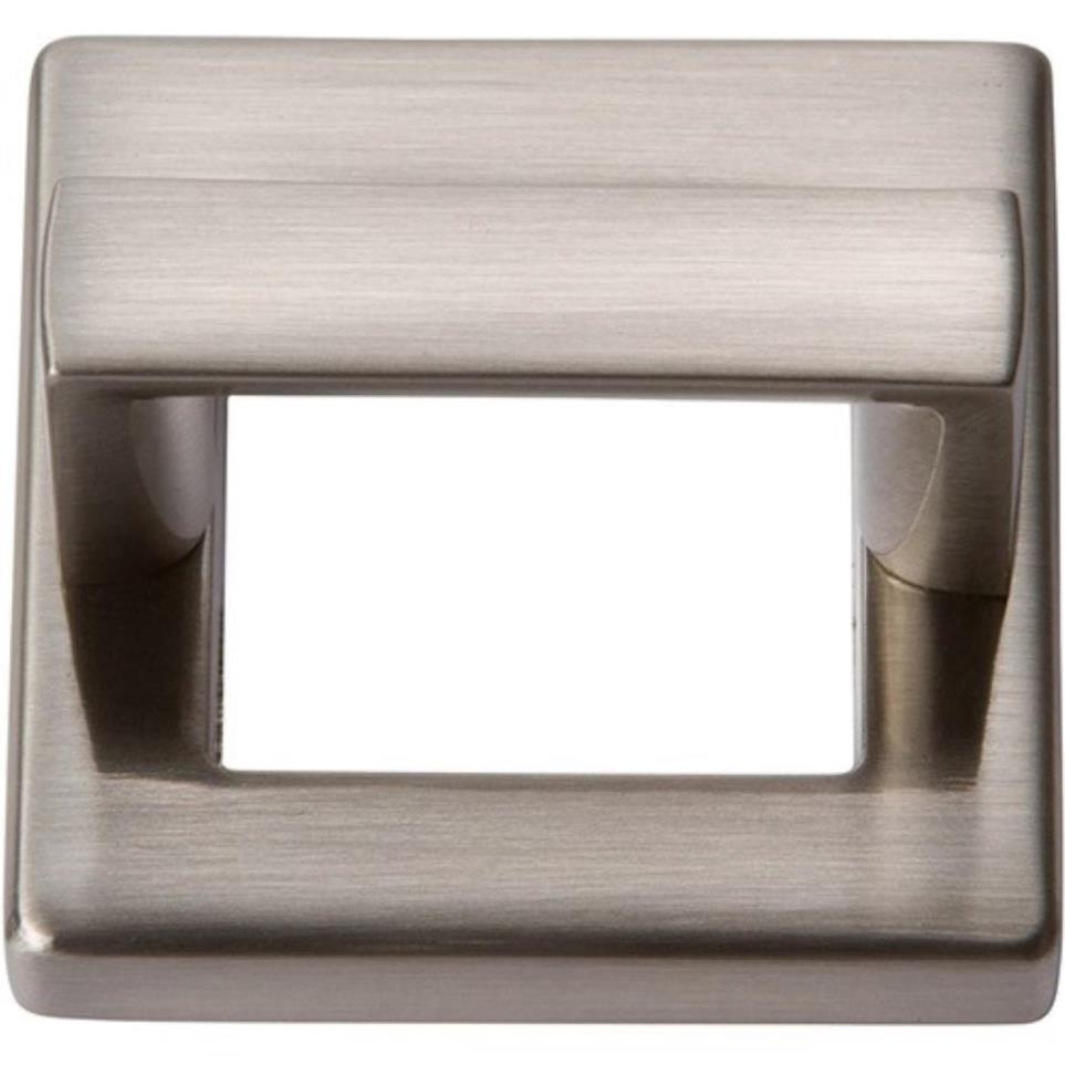 Square Base Brushed Nickel Nickel Bases