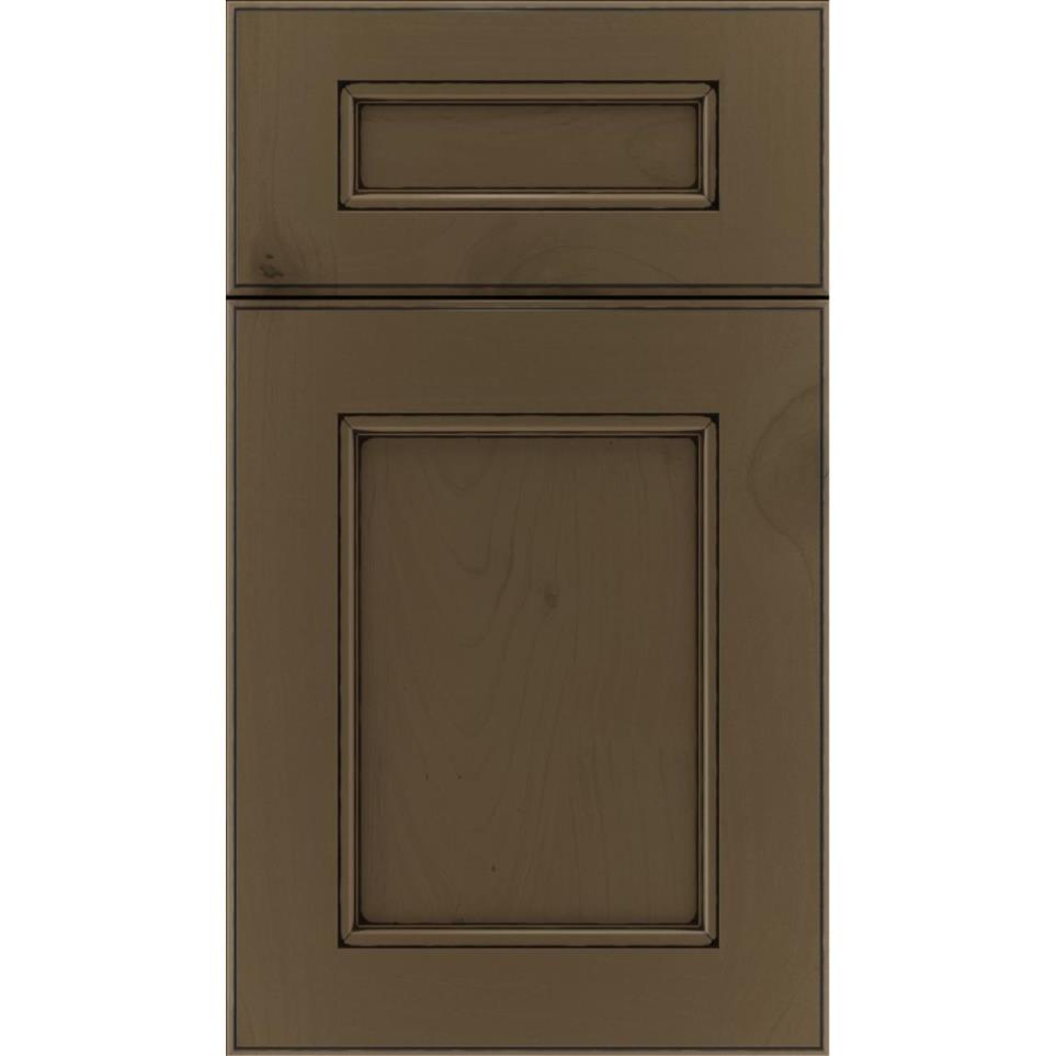 5 Piece Cortado Black Glaze Glaze - Stain 5 Piece Cabinets