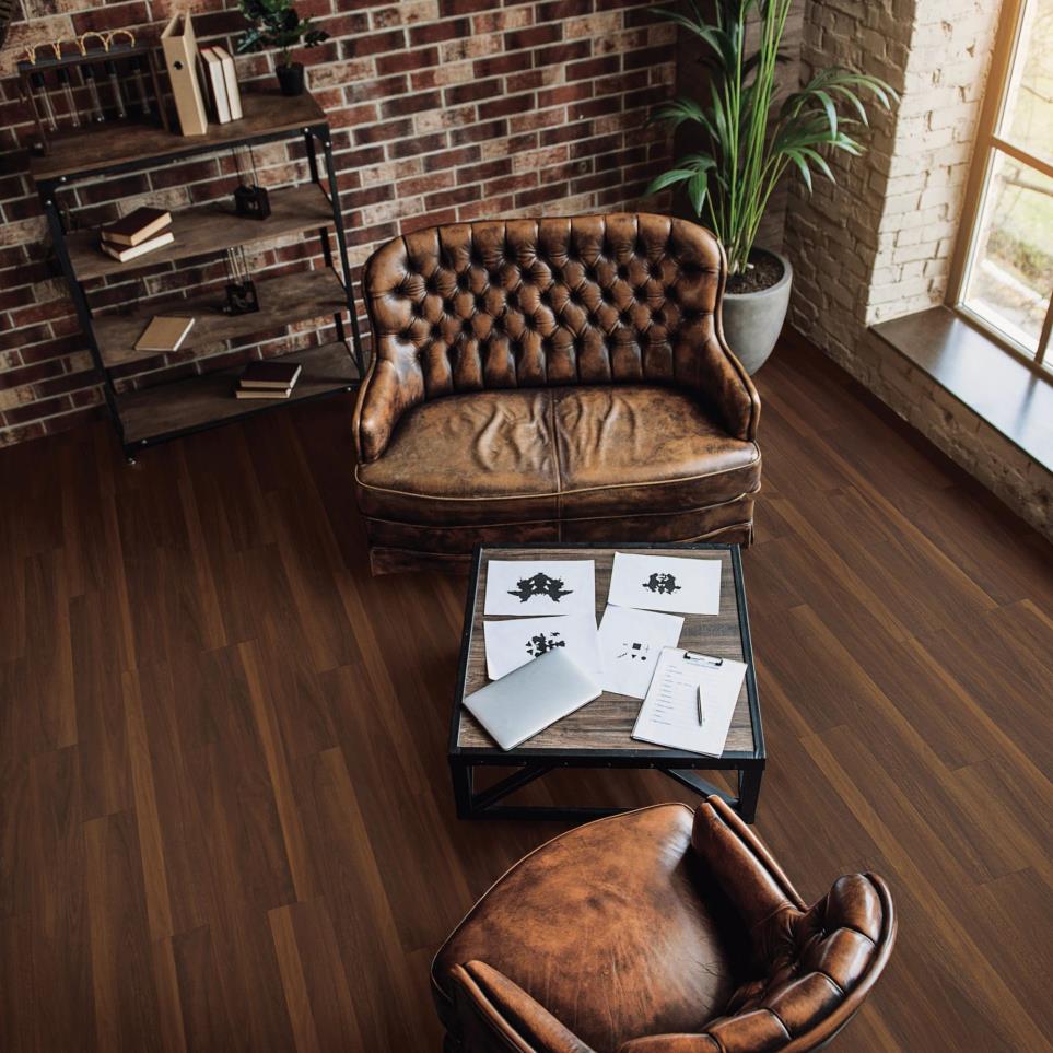 Tile Plank Biscayne Oak Dark Finish Vinyl