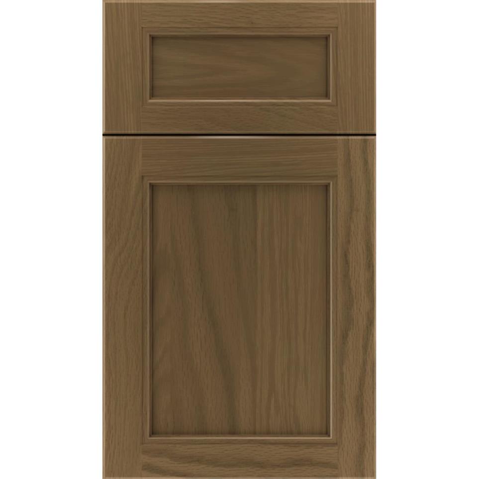5 Piece Frappe Medium Finish 5 Piece Cabinets