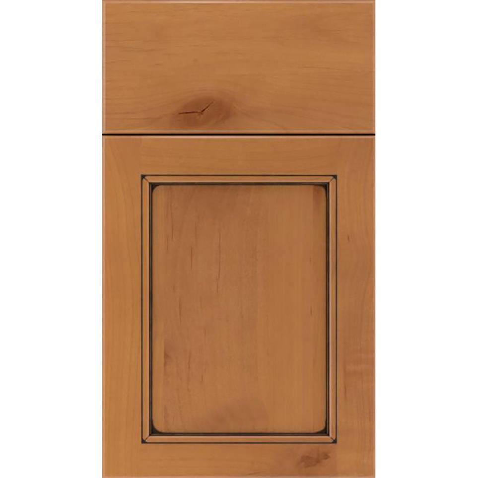 Square Ginger Mocha Glaze Glaze - Stain Square Cabinets