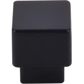 Knob Flat Black Black Knobs