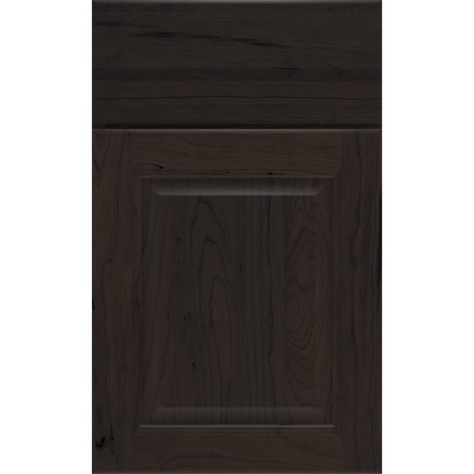 Square Storm Dark Finish Square Cabinets