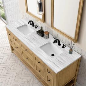 Base with Sink Top Light Oak Light Finish Vanities