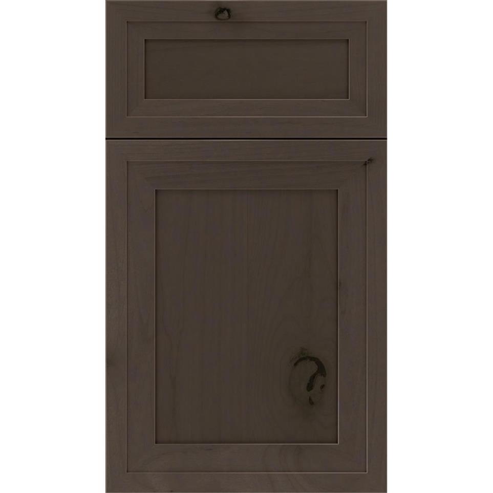 Square Thunder Dark Finish Square Cabinets