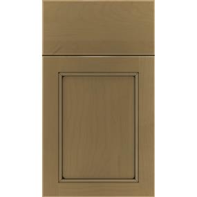 Square Frappe Black Glaze Glaze - Stain Square Cabinets