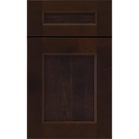 5 Piece Chocolate Dark Finish 5 Piece Cabinets