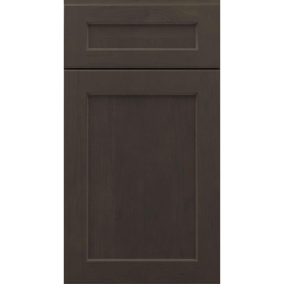 Square Derby Brownstone Dark Finish Square Cabinets