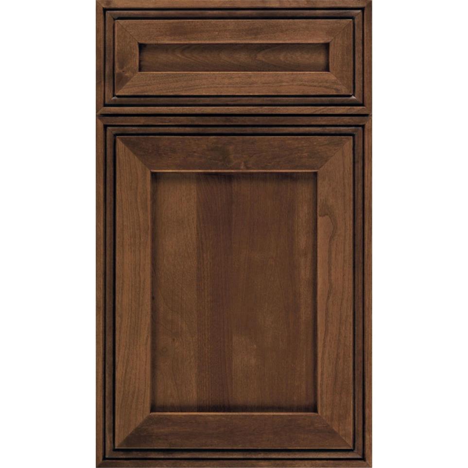 5 Piece Mink Espresso Glaze - Stain 5 Piece Cabinets