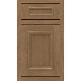 Square Gunny Medium Finish Square Cabinets