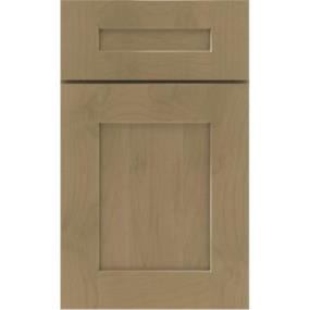 5 Piece Buckskin Medium Finish 5 Piece Cabinets