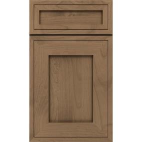 Square Gunny Medium Finish Square Cabinets